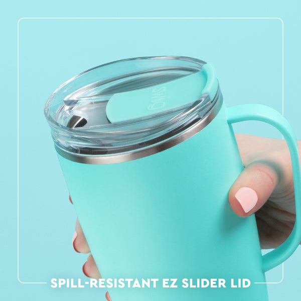 Swig Life EZ Slider Lid - spill resistant, removable slider lid