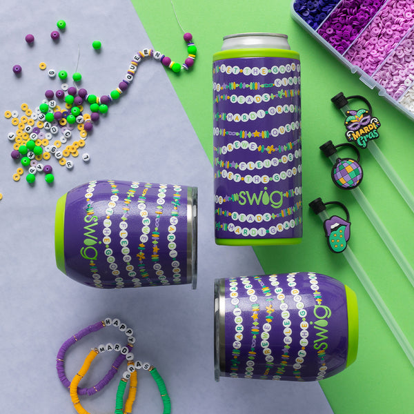 My Mardi Era Skinny Can Cooler 12oz