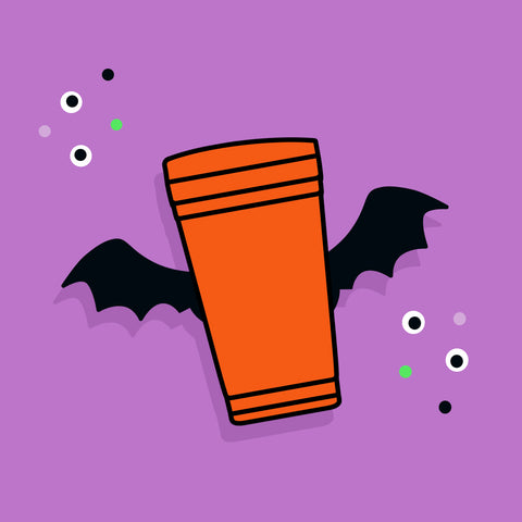 Sweet and Spooky Iced Cup Coolie