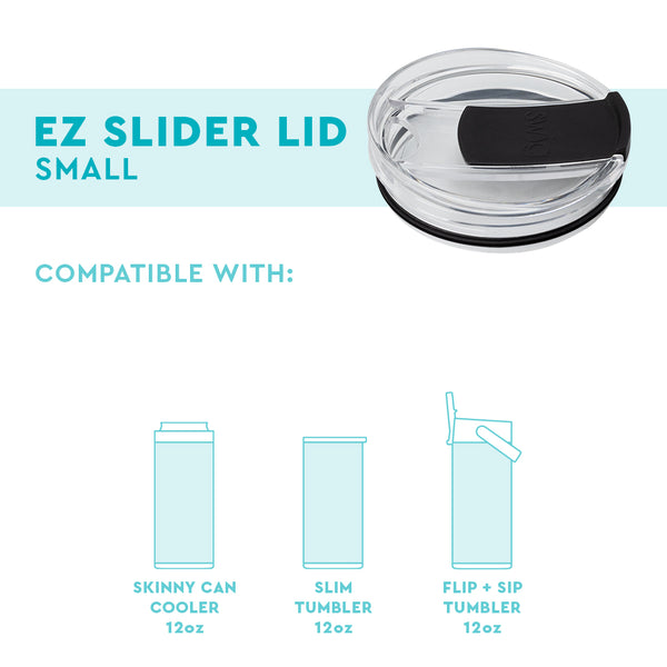 Swig Life Black Small EZ Slider Lid fit guide