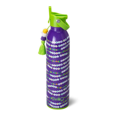 Hey Mister! + Purple Reusable Straw Set