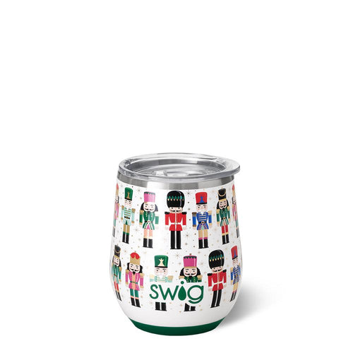 Swig Life 12oz Classic Nutcracker Insulated Stemless Wine Cup