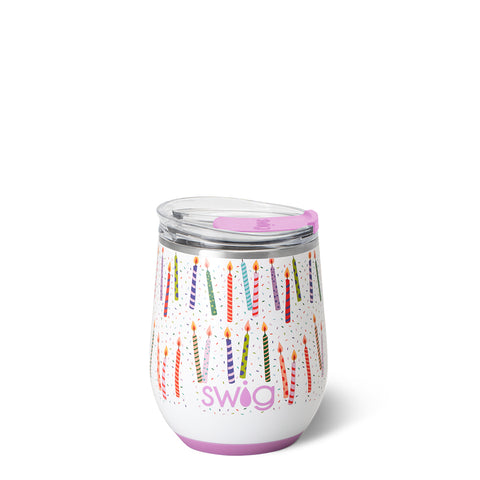 Confetti Stemless Wine 14oz