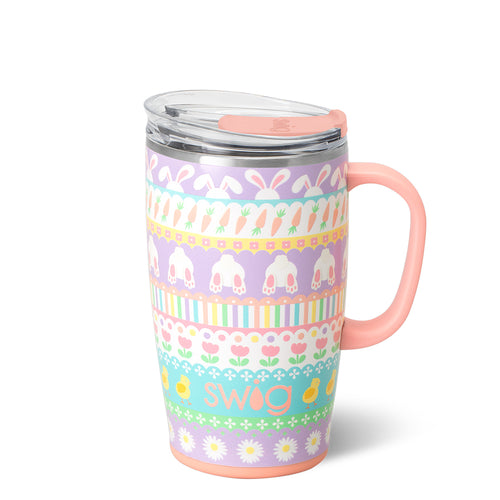 Swig Life 18oz Bunny Trail Insulated Travel Mug with Handle