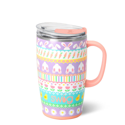 Swig Life 18oz Bunny Trail Insulated Travel Mug with Handle