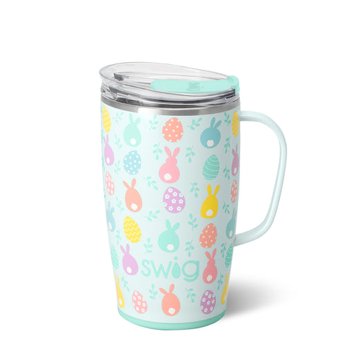 Swig Life 18oz Egg Hunt Insulated Travel Mug with Handle