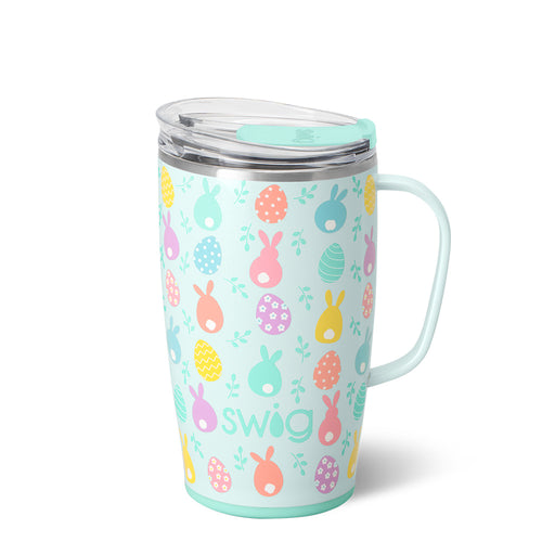 Swig Life 18oz Egg Hunt Insulated Travel Mug with Handle