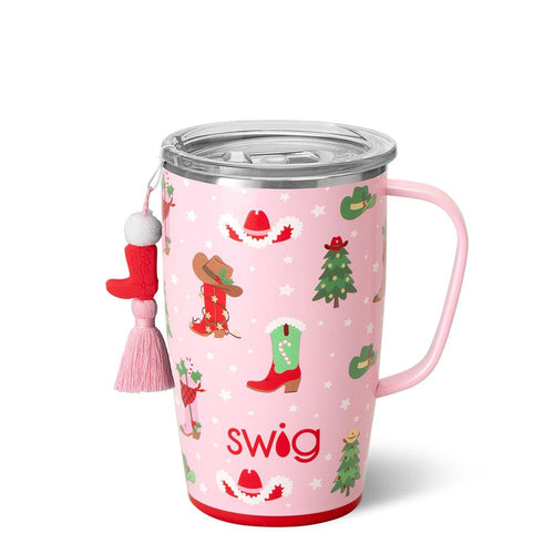 Swig Life 18oz Howdy Holidays Insulated Travel Mug with Handle