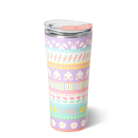 Orange Flip + Sip Slim Tumbler 12oz