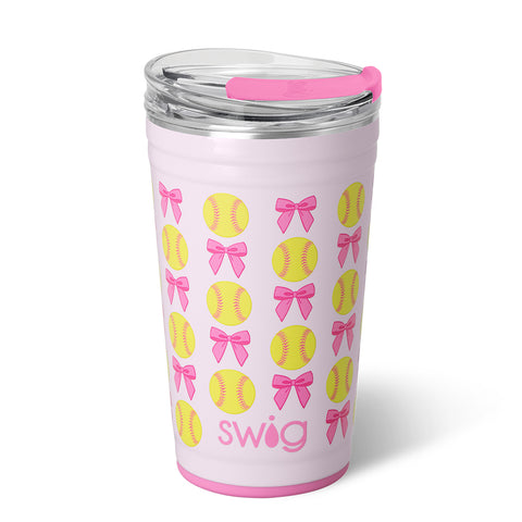 White Flip + Sip Slim Tumbler 12oz