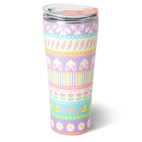 Orange Flip + Sip Slim Tumbler 12oz