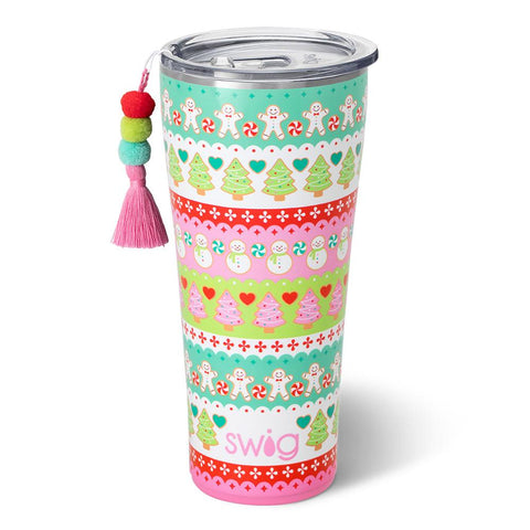 Holly Jolly Tumbler 32oz