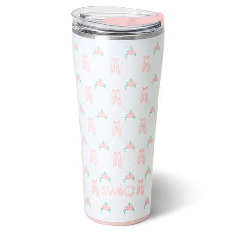 Orange Flip + Sip Slim Tumbler 12oz