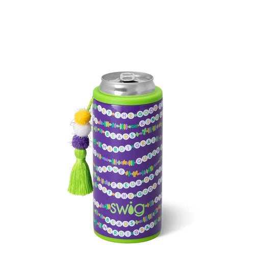 Swig Life 12oz My Mardi Era Insulated Skinny Can Cooler