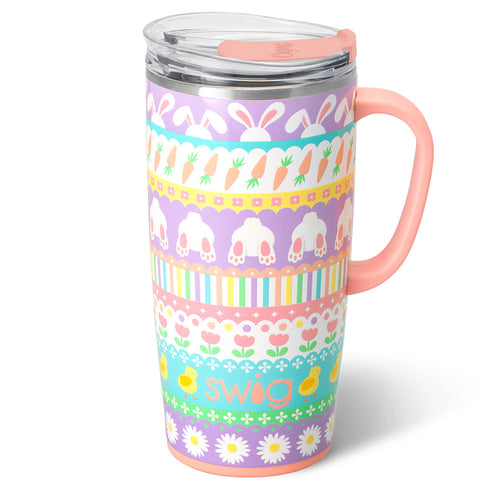 Swig Life 22oz Bunny Trail Insulated Travel Mug with Handle