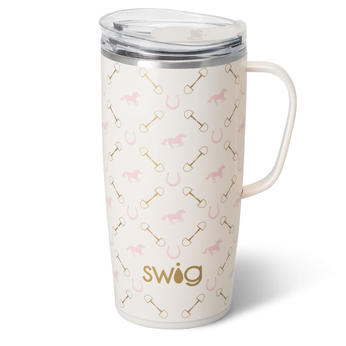 Swig Life 22oz Bits and Pieces Insulated Travel Mug with Handle