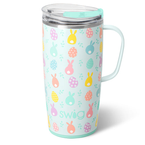 Swig Life 22oz Egg Hunt Insulated Travel Mug with Handle