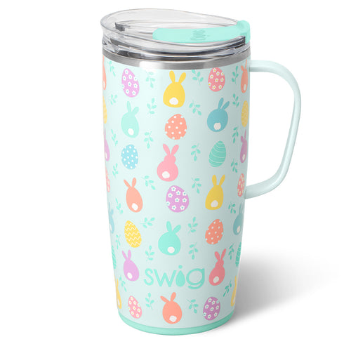 Swig Life 22oz Egg Hunt Insulated Travel Mug with Handle