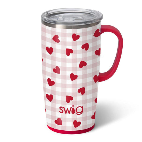 Swig Life 22oz Red Hots Insulated Travel Mug with Handle