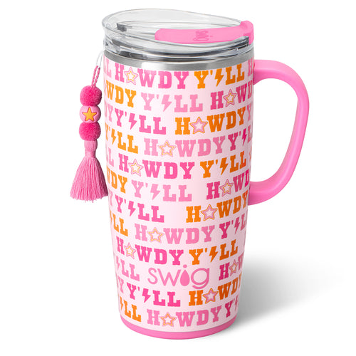 Swig Life 22oz Howdy Y'all Insulated Travel Mug with Handle