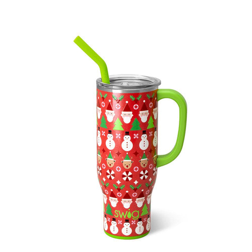 Swig Life 30oz Christmas Crew Insulated Mega Mug with Handle