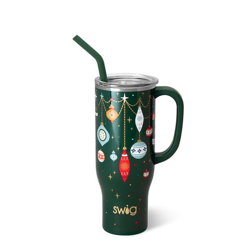 Swig Life 30oz Deck the Halls Insulated Mega Mug with Handle