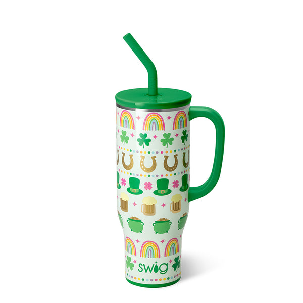 Swig Life 30oz Lucky Charm Insulated Mega Mug with Handle