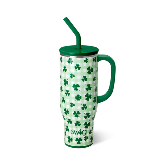 Swig Life 30oz Shamrock the Block Insulated Mega Mug with Handle