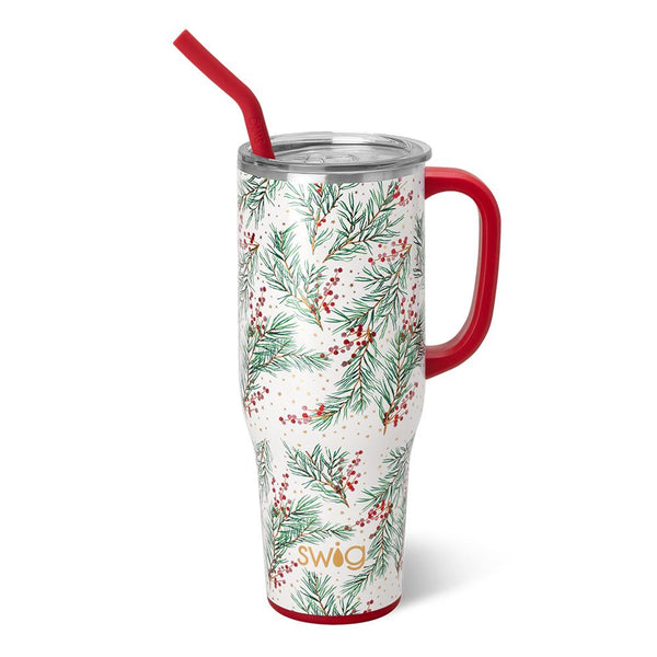 Swig Life 40oz Winterberry Insulated Mega Mug with Handle