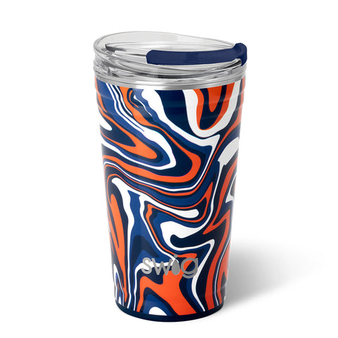 Saturdays in Auburn Straw Tumbler (32oz)