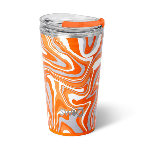 Swig Life 24oz Fanzone Orange Insulated Party Cup