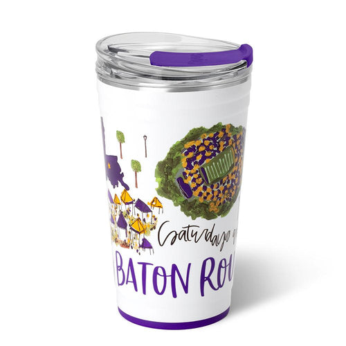 Swig Life 24oz Saturdays in Baton Rouge Insulated Party Cup