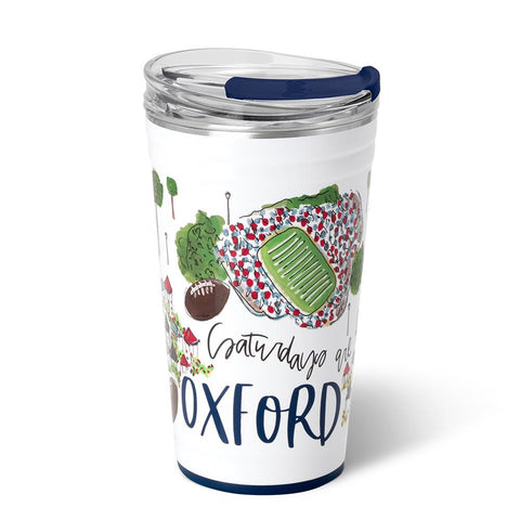 Saturdays in Oxford Straw Tumbler (32oz)