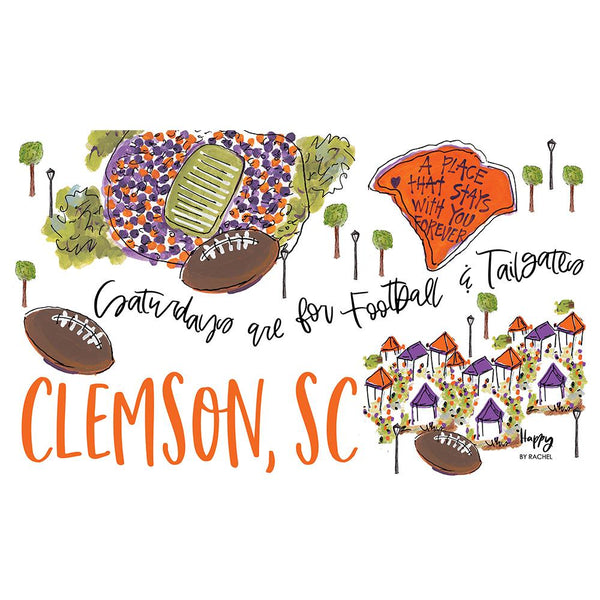 Swig Life Gameday Saturdays in Clemson artwork