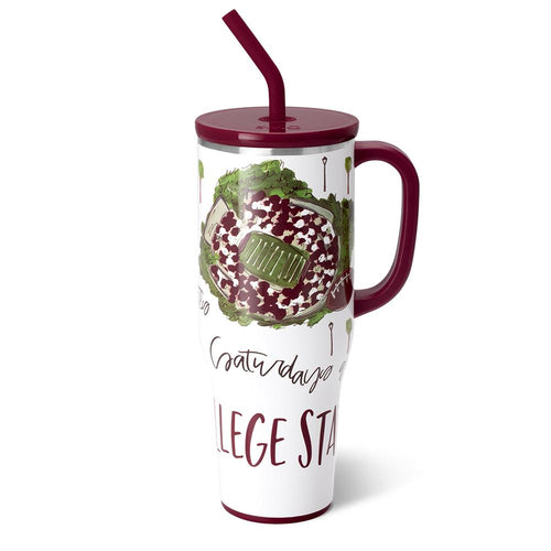 Swig Life 40oz Saturdays in College Station Insulated Mega Mug