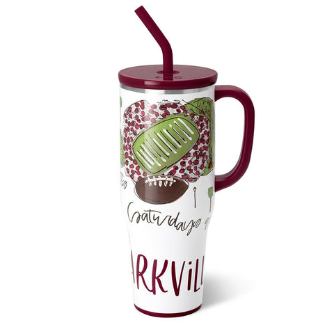 Mint/Green/Red Reusable Straw Set Mega Mugs