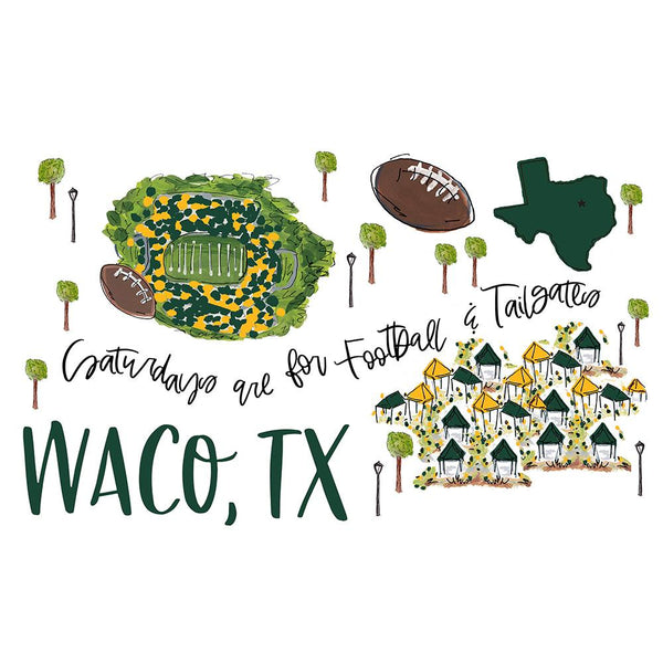 	Swig Life Gameday Saturdays in Waco artwork