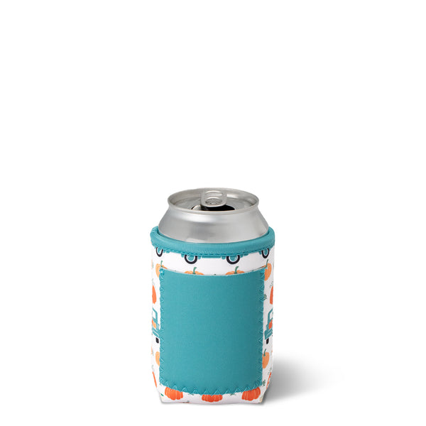 Swig Life Pumpkin Patch Insulated Neoprene Can Coolie with Storage Pocket