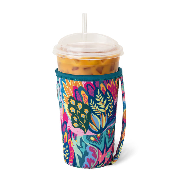 Swig Life Bazaar Insulated Neoprene Iced Cup Coolie with hand strap