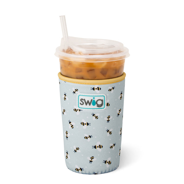 Swig Life Busy Bee Insulated Neoprene Iced Cup Coolie