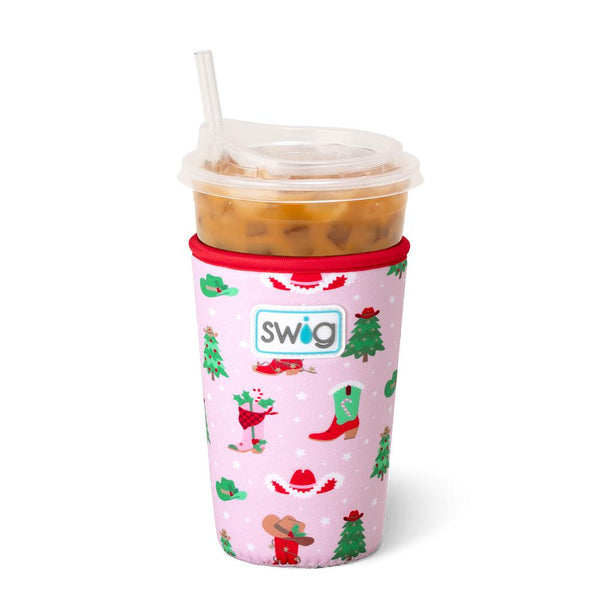 Swig Life Howdy Holidays Insulated Neoprene Iced Cup Coolie