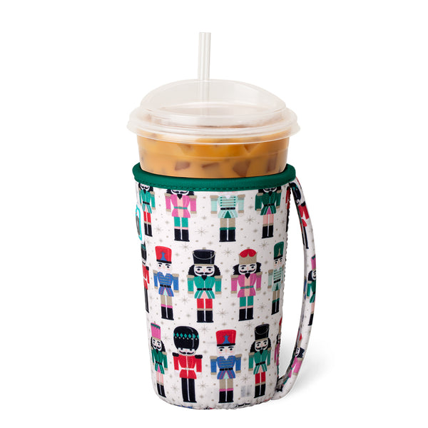 Swig Life Classic Nutcracker Insulated Neoprene Iced Cup Coolie with hand strap