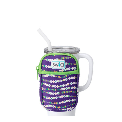 Mardi Gras Party Straw Topper Set