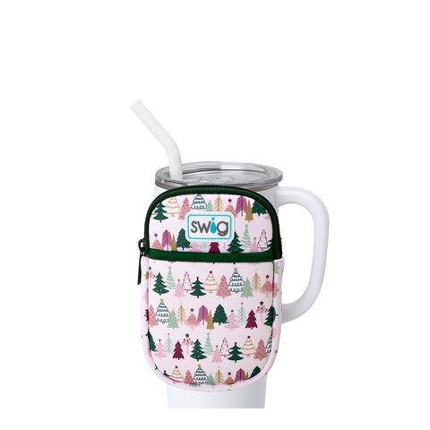 Tinseled Trees Iced Cup Coolie