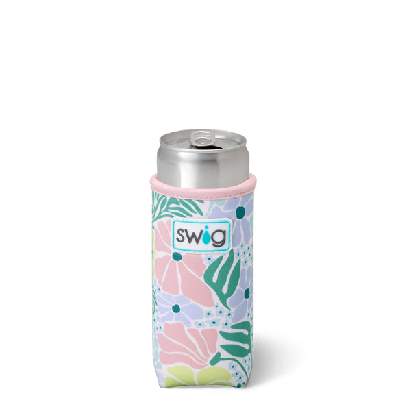 Swig Life Garden Party Insulated Neoprene Slim Can Coolie