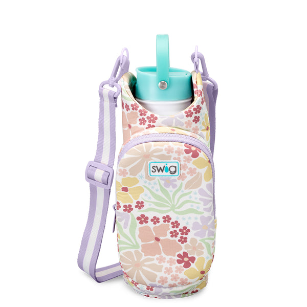 Swig Life Fresh Cut Insulated Neoprene Water Bottle Sling with over the shoulder strap