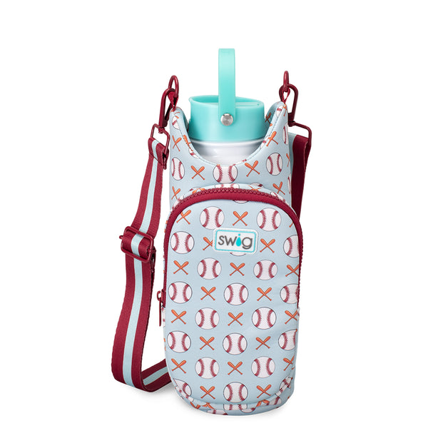 Swig Life Home Run Insulated Neoprene Water Bottle Sling with over the shoulder strap