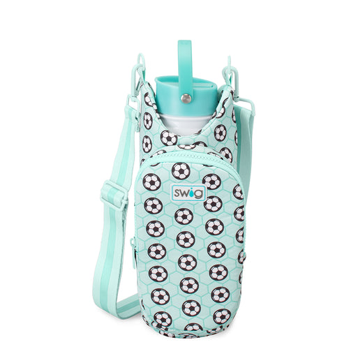 Swig Life Side Kick Insulated Neoprene Water Bottle Sling with over the shoulder strap