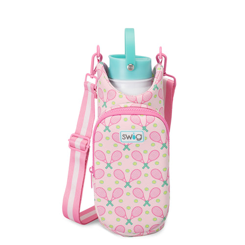 Swig Life Love All Insulated Neoprene Water Bottle Sling with over the shoulder strap