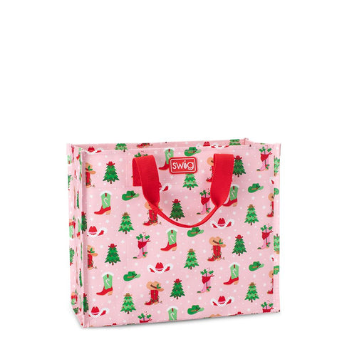 Holly Jolly Reusable Bag Medium